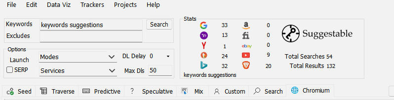 Suggestable.Pro - Keyword Power on your Desktop